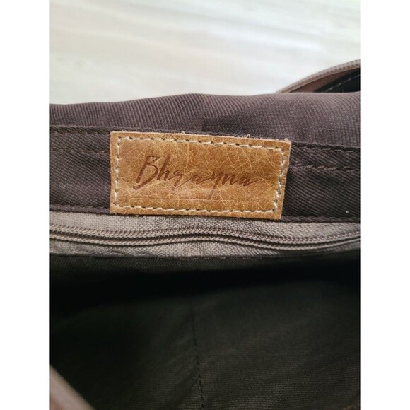 Bhrayna Tropical Tales Shoulder Bag BBW-1256 Boho Patchwork Canvas Leather NWT - Picture 6 of 9